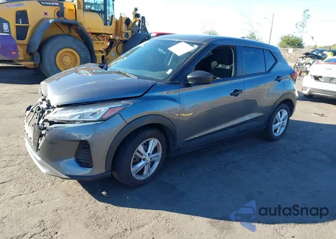 2021 Nissan Kicks S Xtronic Cvt z USA, uszkodzony, nr VIN 3N1CP5BV6ML481432
